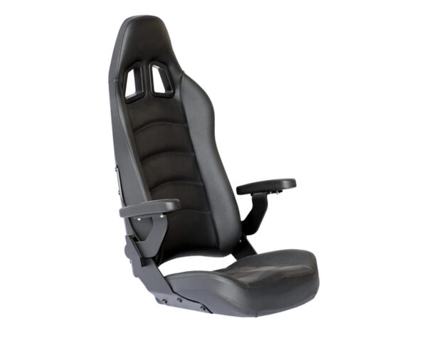 Shockwave Commander Hi-Back Seat Heavy Duty Black